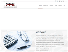 Tablet Screenshot of fischerfinancialgroup.com